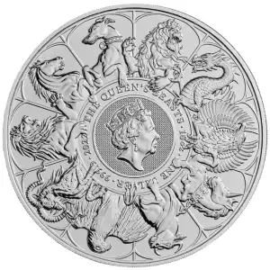 Royal Mint 10oz Silver Queen's Beast: Completer (3)