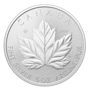 RCM Grand Maple Leaf - 5 oz. 99.99% Pure Silver Coin - 2026