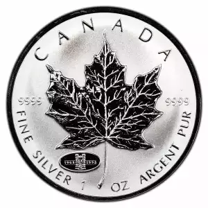 RCM Privy 1oz Silver Maple Leaf, RCMP - 1998 (2)