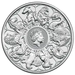 Royal Mint 2oz Silver Queen's Beast: Completer (3)