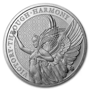 1oz Silver Coin - St. Helena, Victory - 2021 (2)
