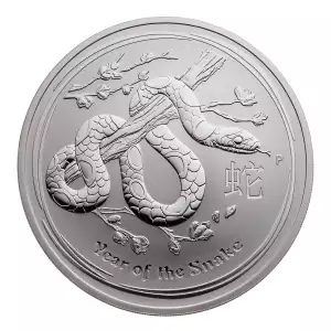 Australian 5oz Silver Year of the Snake - 2013