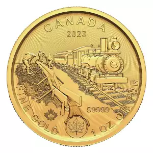 RCM Gold Coin (.99999), 1 oz - Klondike - 2023 (3)