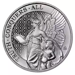 1oz Silver Coin - St. Helena, Truth Conquers All - 2022 (2)