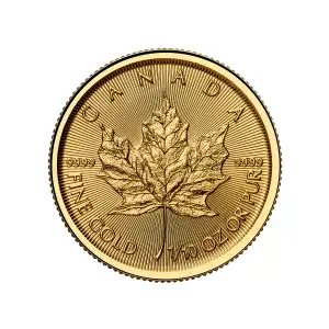 Canadian Gold Maple Leaf 1/10 oz 9999 - 2026 (2)