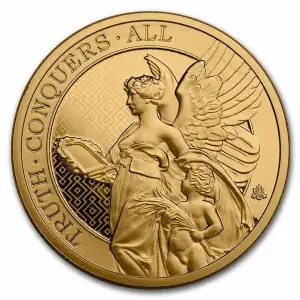 St. Helena Gold Coin, Truth Conquers All - 2022 (2)