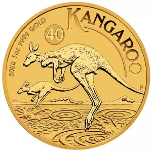 Australian Gold Kangaroo, 1 oz - 2026 (3)