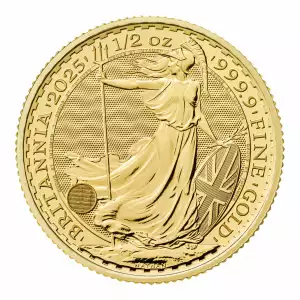 UK Gold Britannia 1/2 oz - 2025 (2)