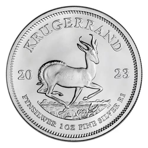 South African 1 oz Silver Krugerrand - 2023 (3)