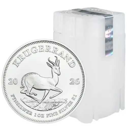 South African 1 oz Silver Krugerrand - 2025 (5)