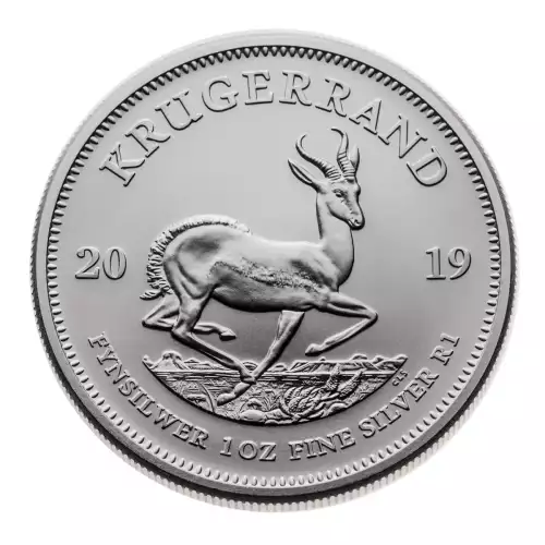 South African 1 oz Silver Krugerrand - Backdated (3)