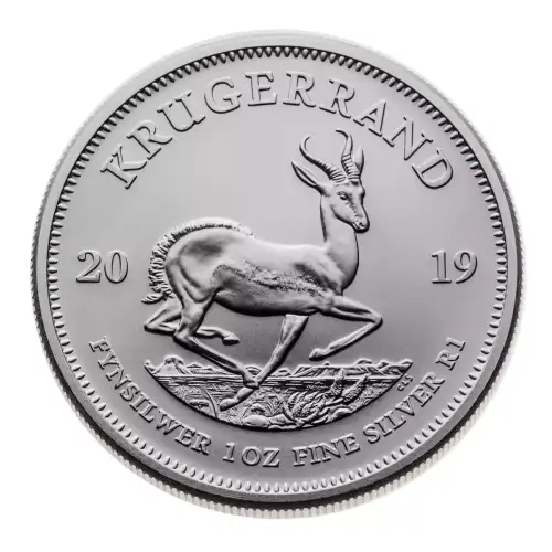 South African 1 oz Silver Krugerrand - Backdated (3)