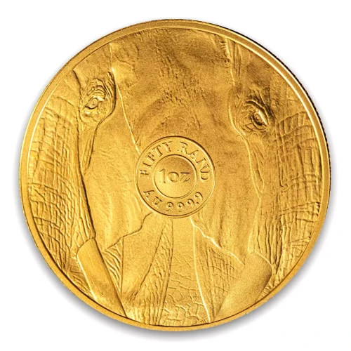 South African Gold Elephant Coin, 1 oz - Misc. Dated (5)