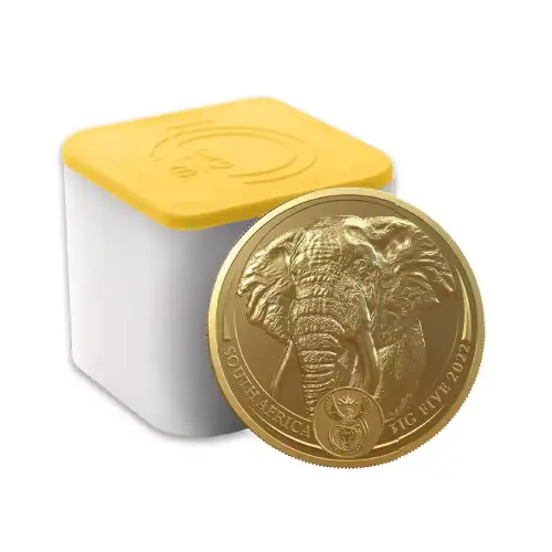 South African Gold Elephant Coin, 1 oz - Misc. Dated (2)