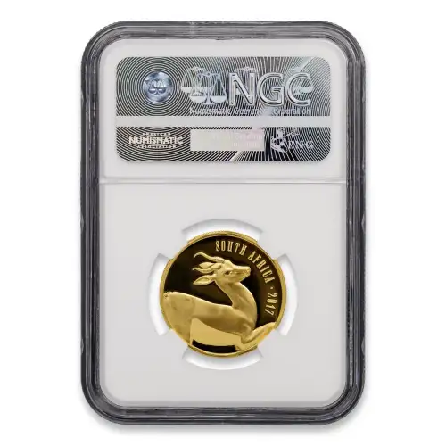 South African Natura Springbok, 1/2oz Gold Coin - 2017 (4)