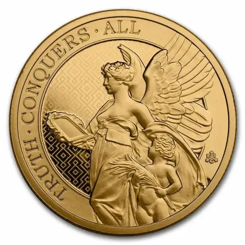 St. Helena Gold Coin, Truth Conquers All - 2022 (2)