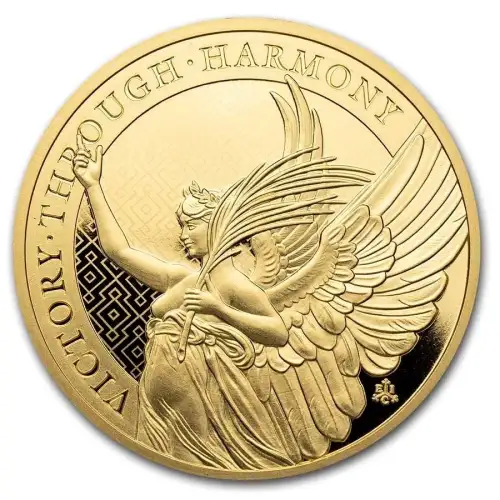 St. Helena Gold Coin, Victory Through Harmony - 2021