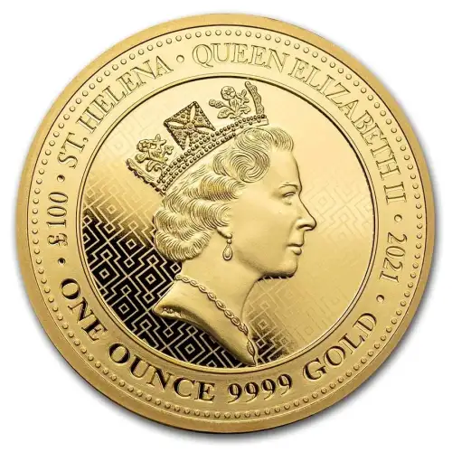 St. Helena Gold Coin, Victory Through Harmony - 2021 (2)