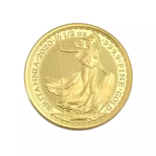 UK Gold Britannia 1/2 oz - Backdated