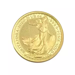 UK Gold Britannia 1/2 oz - Backdated