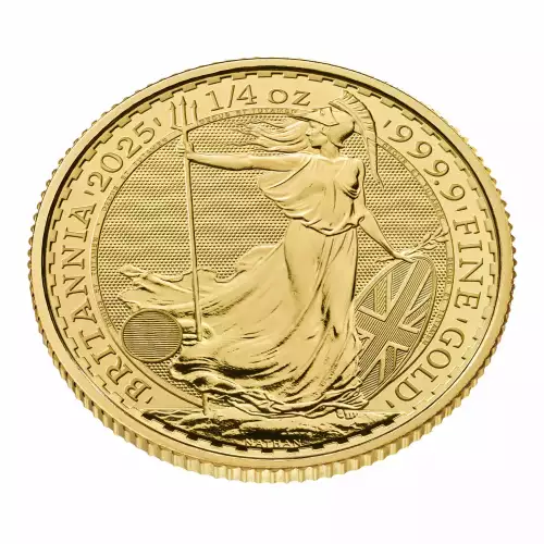 UK Gold Britannia 1/4 oz - 2025