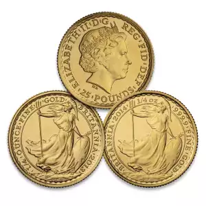 UK Gold Britannia 1/4 oz - BD  (5)