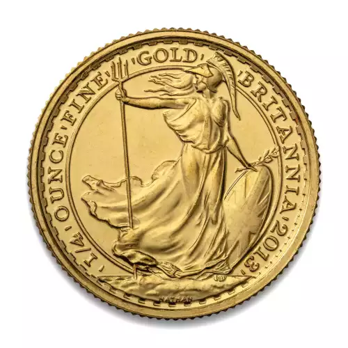 UK Gold Britannia 1/4 oz - BD  (4)