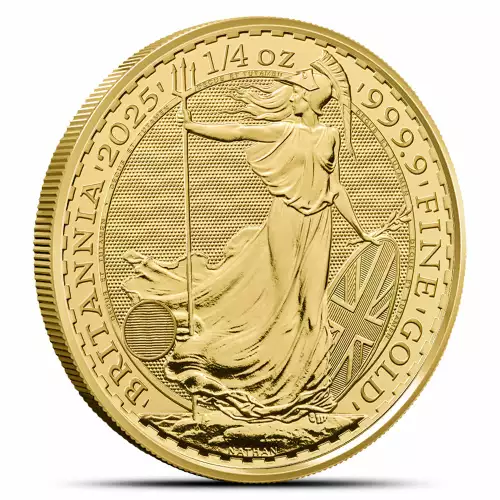 UK Gold Britannia 1/4 oz - 2025 (2)