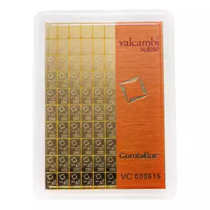 Valcambi Combi Gold Bar, 100g  (1 gram x 100) (2)