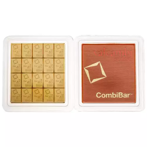 Valcambi Combi Gold Bar, 20g (1 gram x 20) (3)