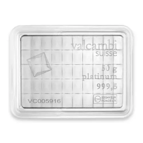 Valcambi Combi Platinum Bar, 50g (1 gram x 50) (3)