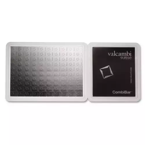 Valcambi Silver CombiBar - 1g x 100  (4)