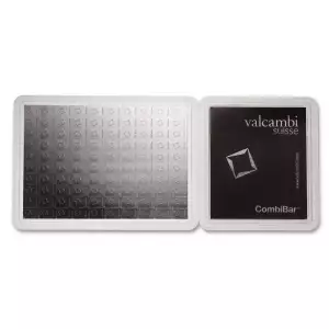 Valcambi Silver CombiBar - 1g x 100  (4)