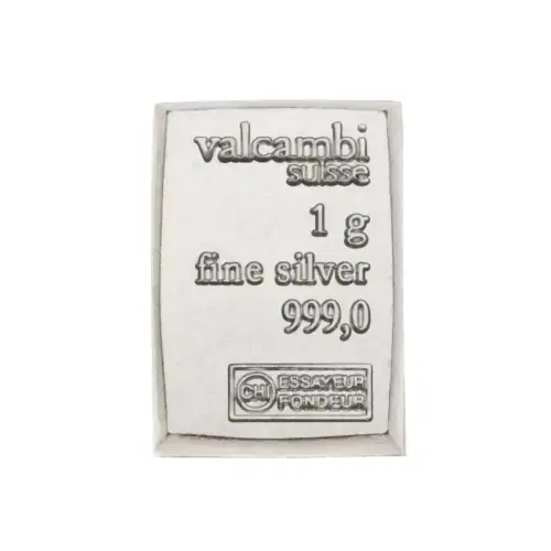 Valcambi Silver CombiBar - 1g x 100