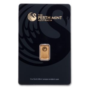 PERTH MINT GOLD BAR, 1 GRAM - Perth Mint