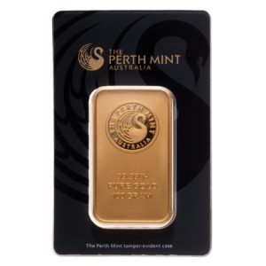 PERTH MINT GOLD BAR, 100 GRAM - Perth Mint