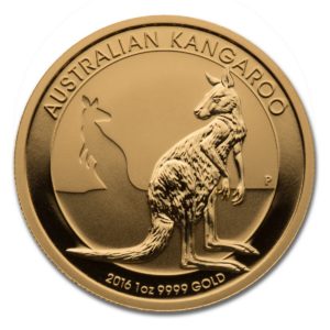 2016 AUSTRALIAN GOLD KANGAROO 1 OZ .9999