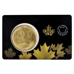 2015 Canadian Gold Maple Leaf 1 oz .9999 with Assay Certificate