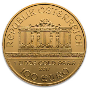2017 AUSTRIAN GOLD PHILHARMONIC 1 oz .9999 - Austrian Mint