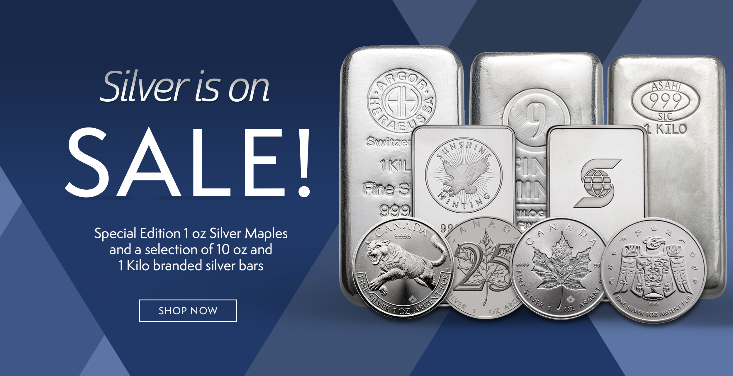 Buy Gold & Silver Bullion Online - Canadian PMX